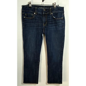 American Eagle Outfitters Women's Dark Blue Jeans